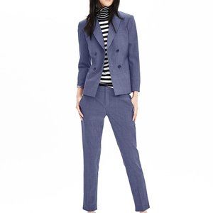 Lightweight Washable Wool Double Breasted Pantsuit Set - Gently Worn
